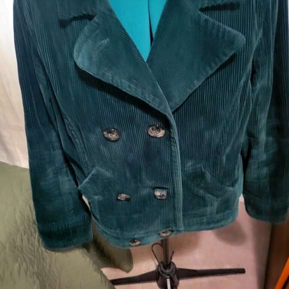 Hunter Green Corduroy Jacket - Picture 1 of 5